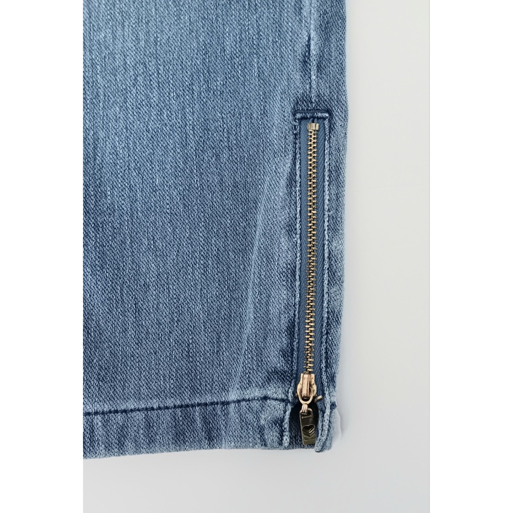 Belle by Kim Gravel Jeans Women's Size 6 Crop Zip Ankle Blue Denim Pre-owned - Picture 11 of 14